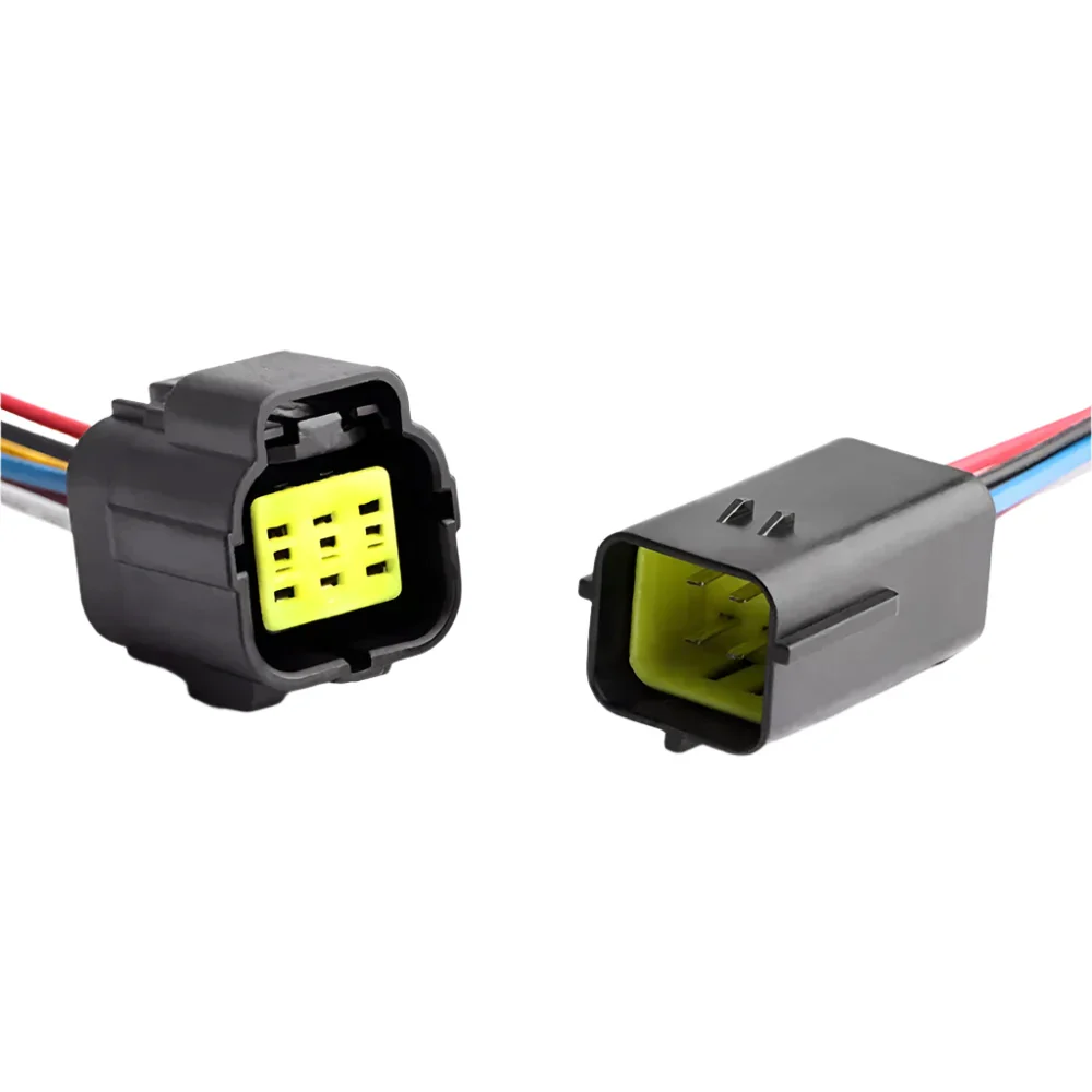 فيشة نثية وفحل ضد الماء 6pin
